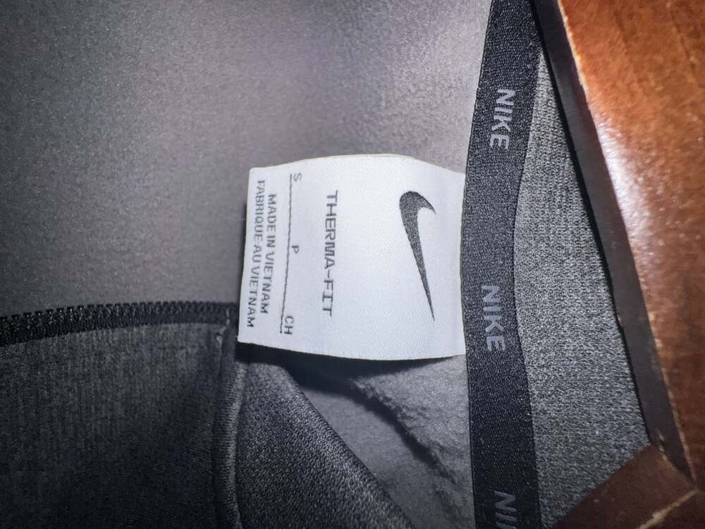 Nike Therma-FIT Men’s S Training Bomber Jacket Charcoal Black DQ4852-071 Size S - Picture 16 of 16